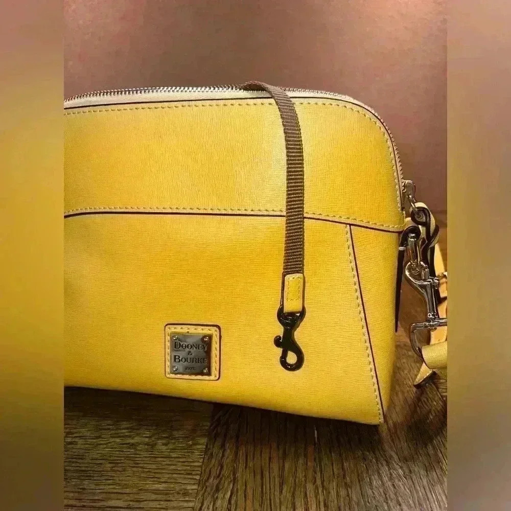 Yellow Dooney & Bourke Crossbody! - Picture 8 of 10